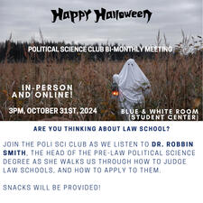 Pre-Law Lecture with Dr. Robbin Smith